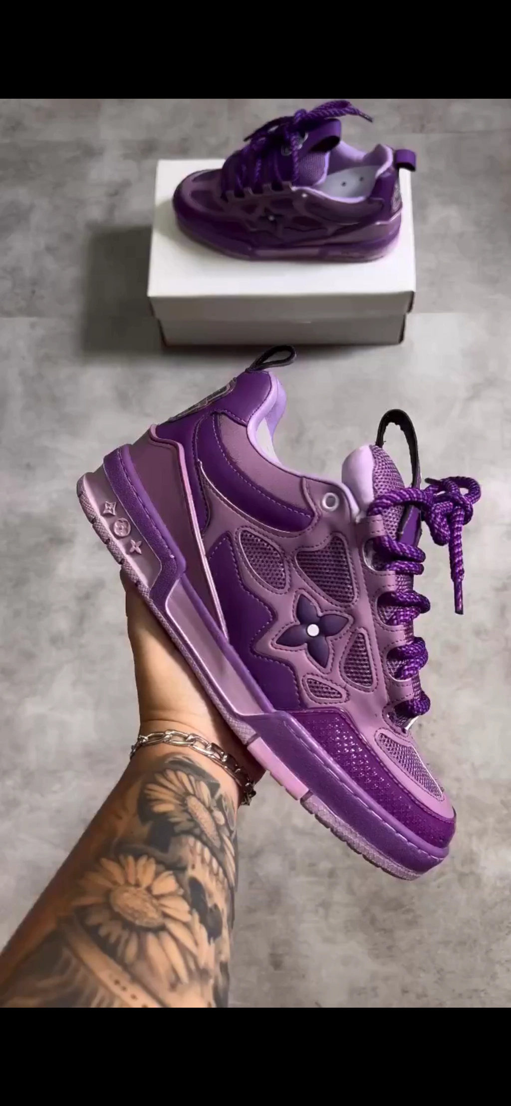 Louis Vuitton LV Skate Roxo - Multicolor