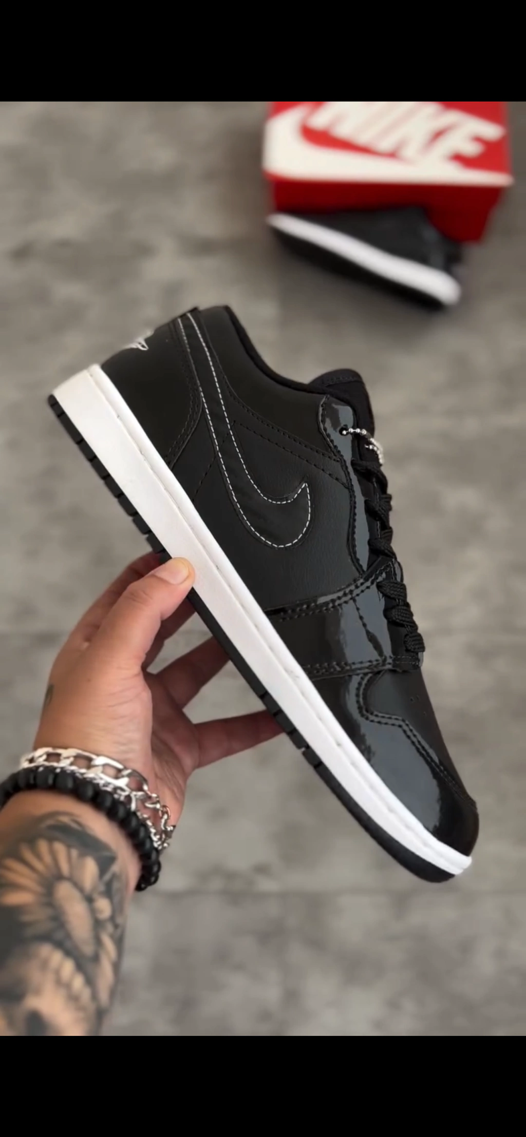 Nike Nike Air Jordan 1 Carbon - Preto